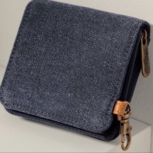 Clip N Zip Wallet - Vintage Slate